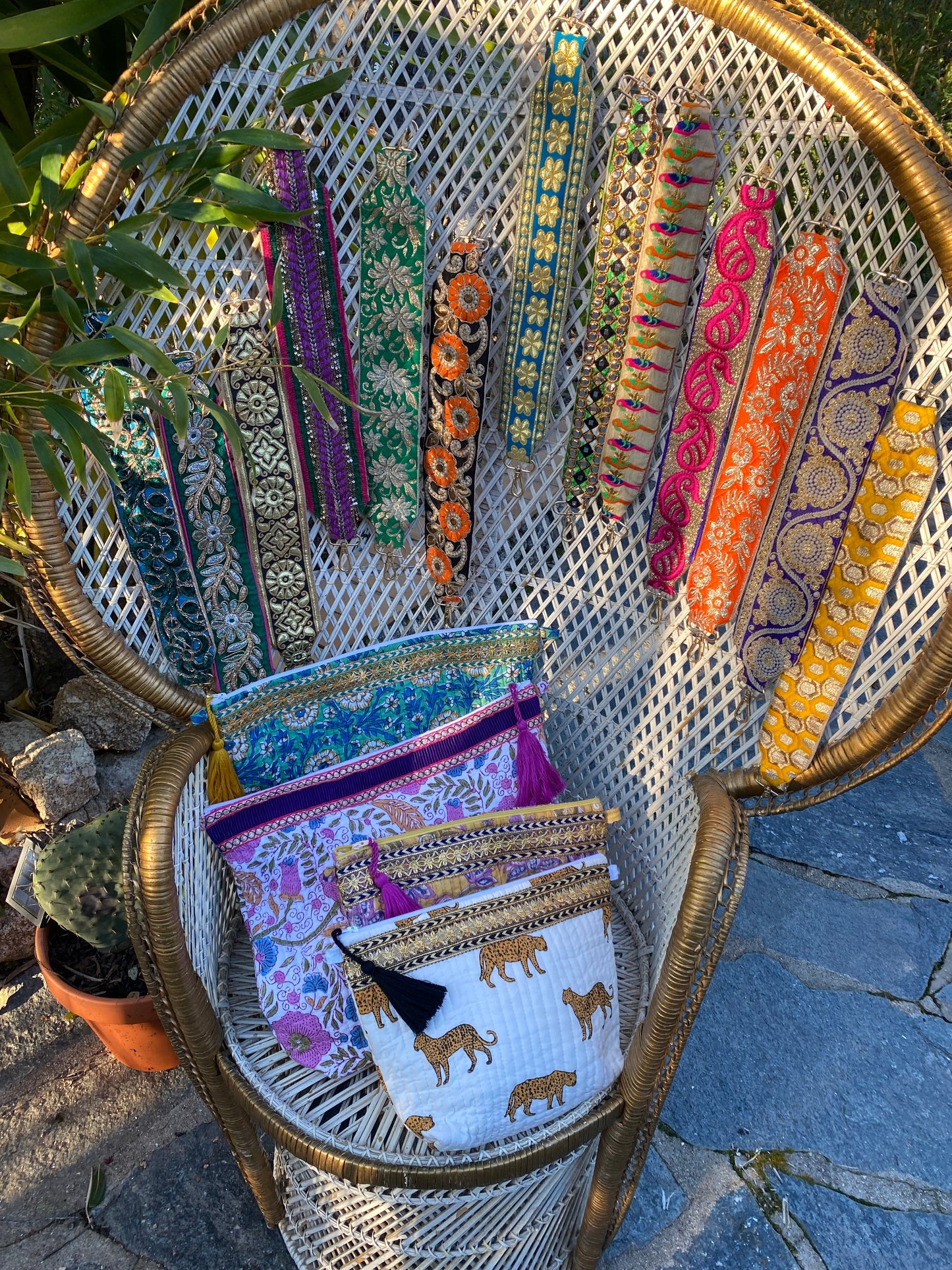 Trousse de toilette "Romantique" lagambadecreation