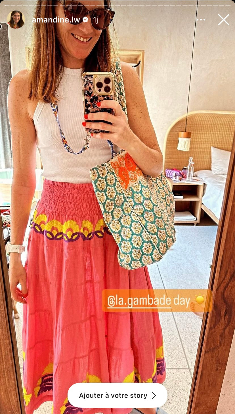 Jupe Pink Baba La Gambade