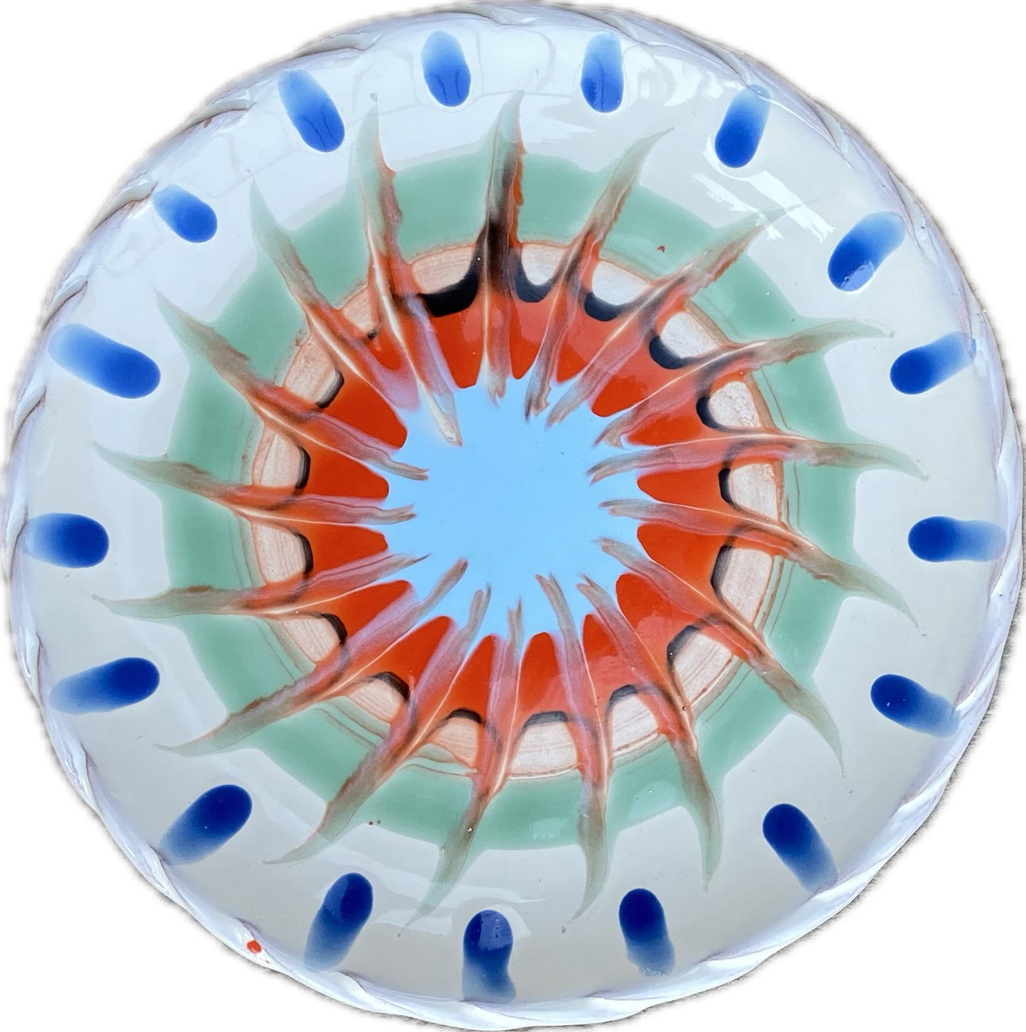 ASSIETTE EN CERAMIQUE "Piccolo mondo 1961" Studio Riviera x La Gambade La Gambade