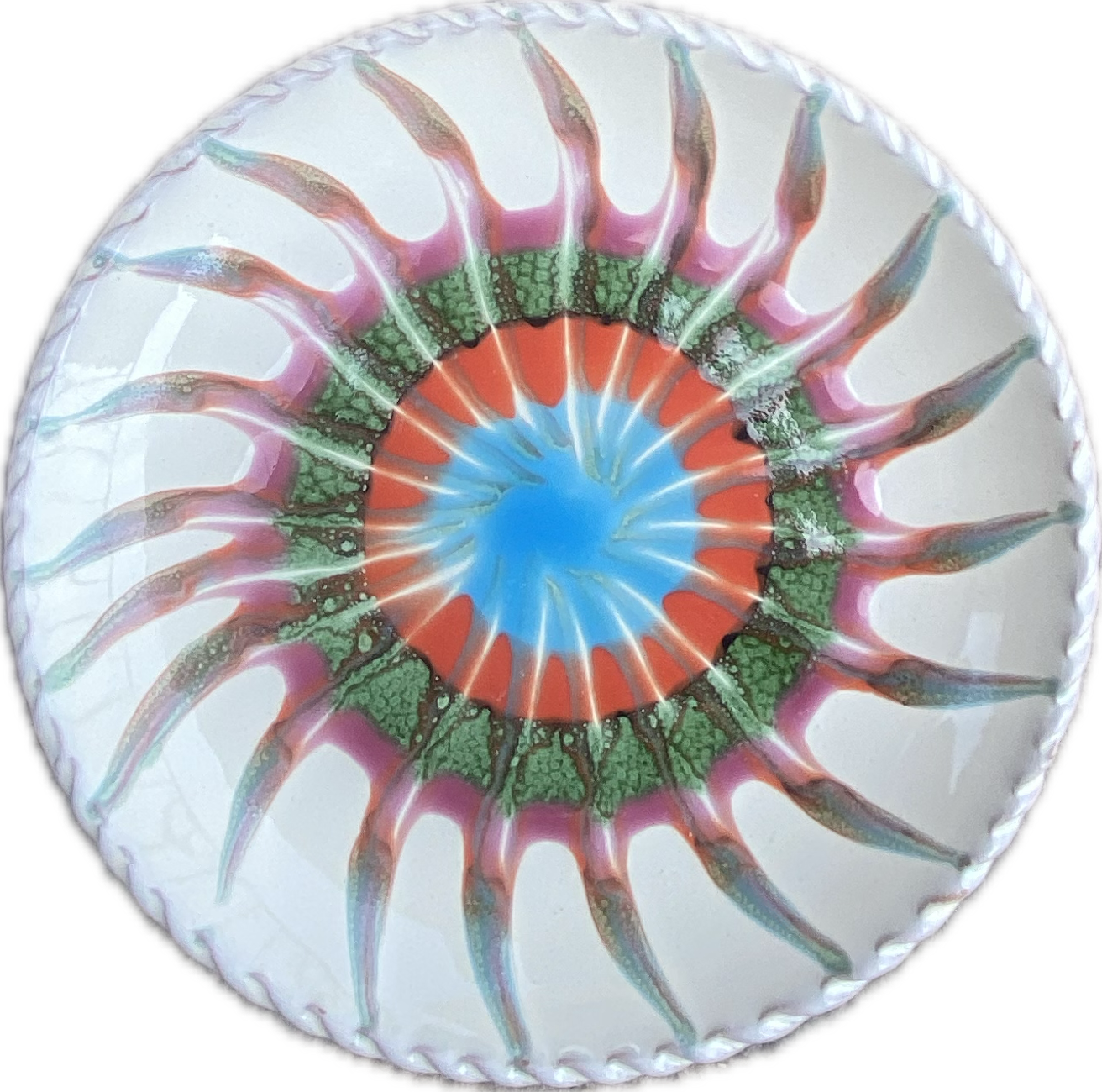 ASSIETTE EN CERAMIQUE "Piccolo mondo 1964" Studio Riviera x La Gambade La Gambade