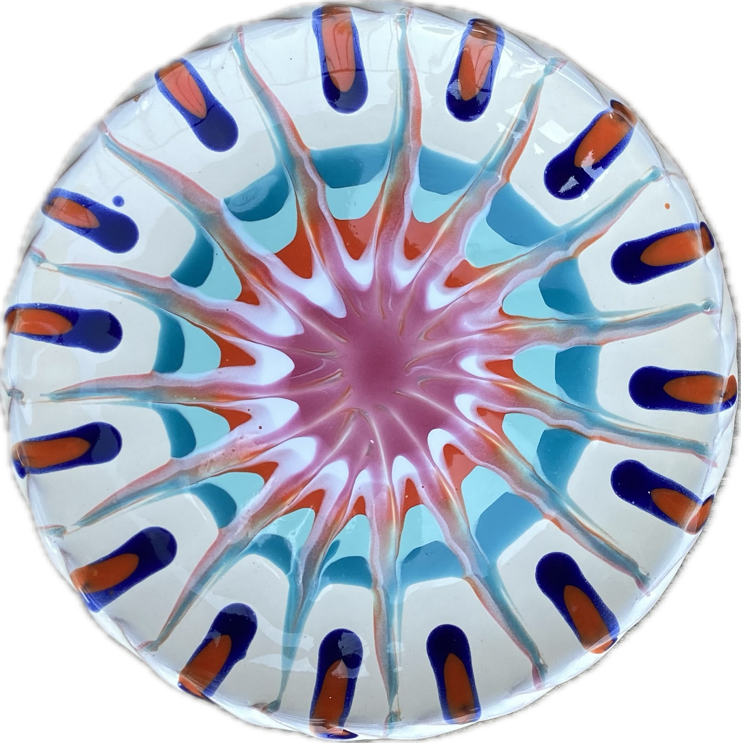 ASSIETTE EN CERAMIQUE "Piccolo mondo Blue" Studio Riviera x La Gambade La Gambade