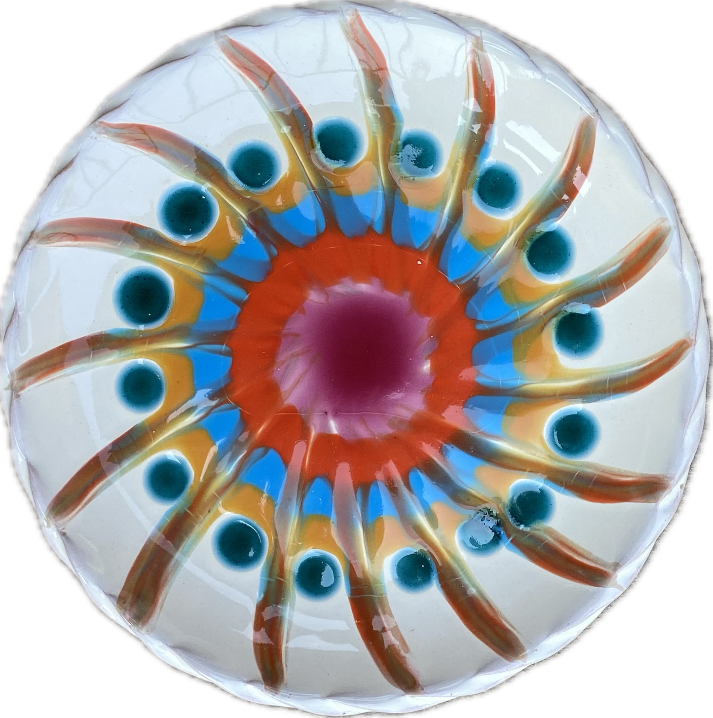 ASSIETTE EN CÉRAMIQUE "PICCOLO MONDO 1966" Studio Riviera x La Gambade La Gambade