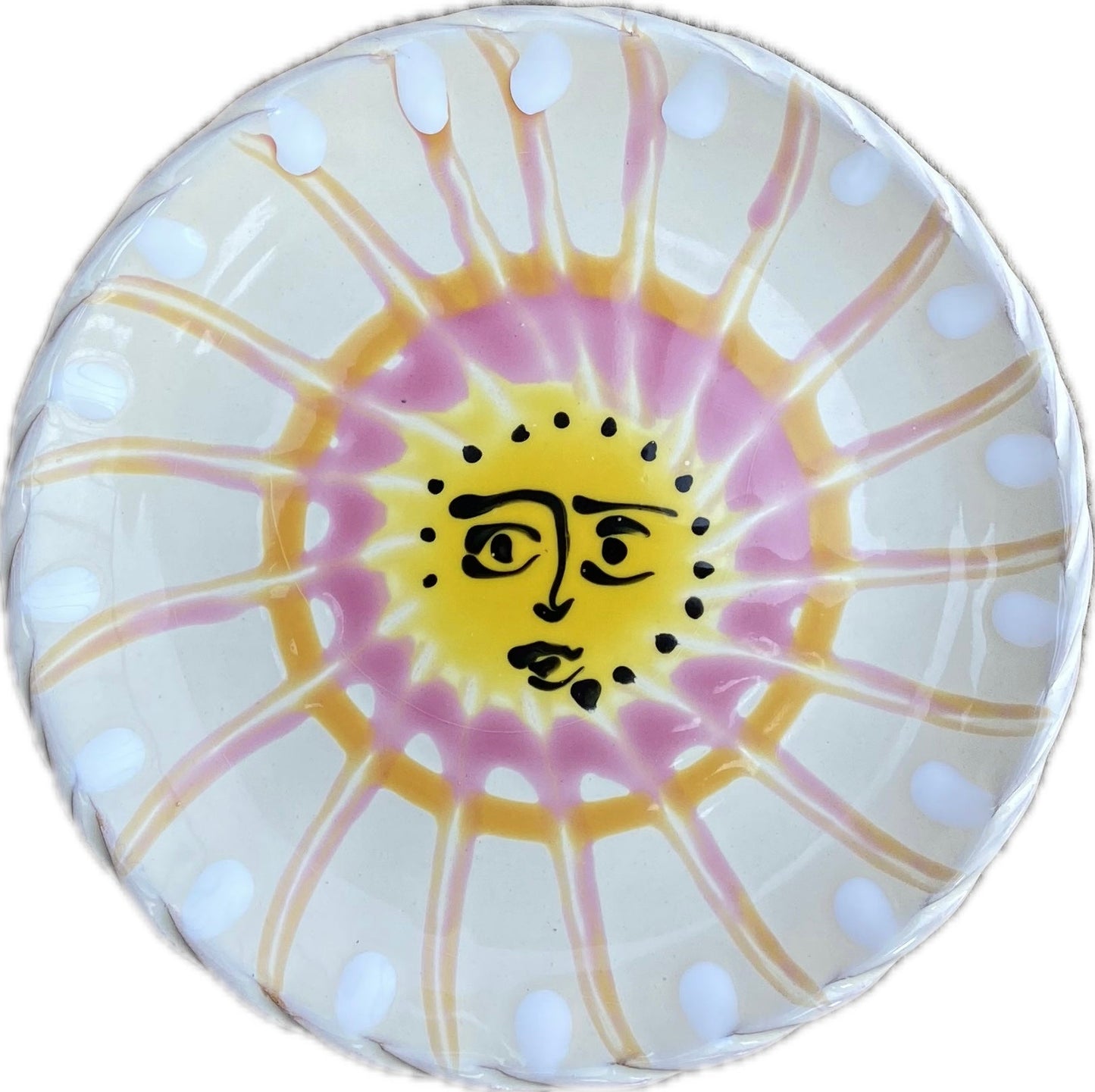 Assiette de fruits ou coupelle à bijoux "Soleil" La Gambade x Studio Riviera La Gambade