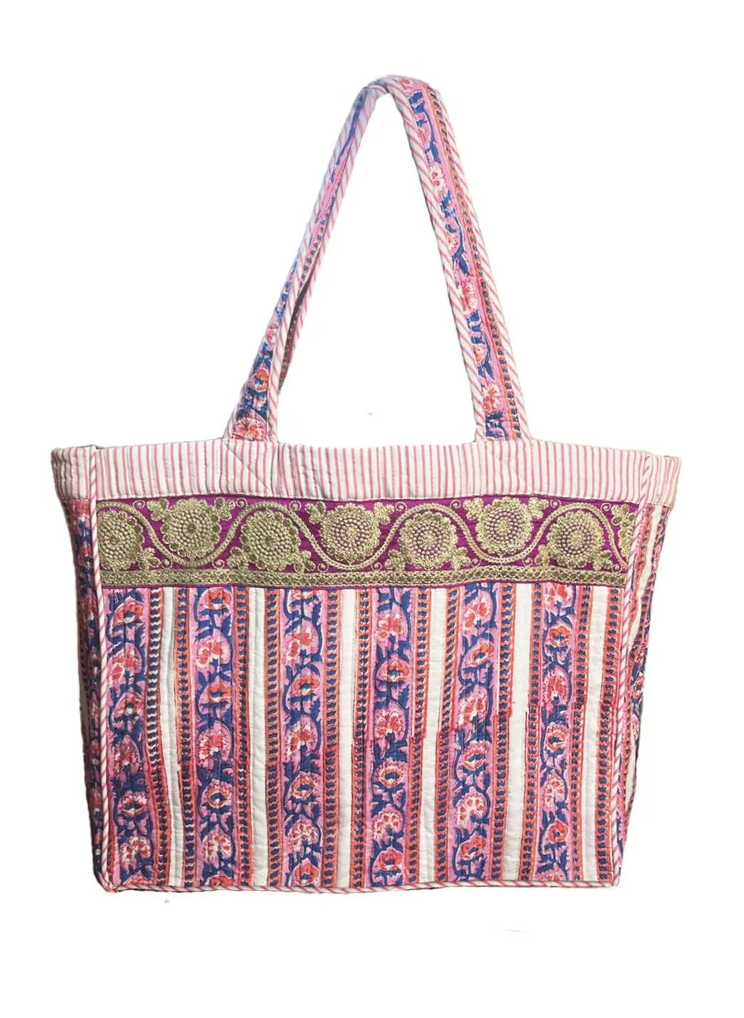 Grand Cabas rose "Capri Line " lagambadecreation