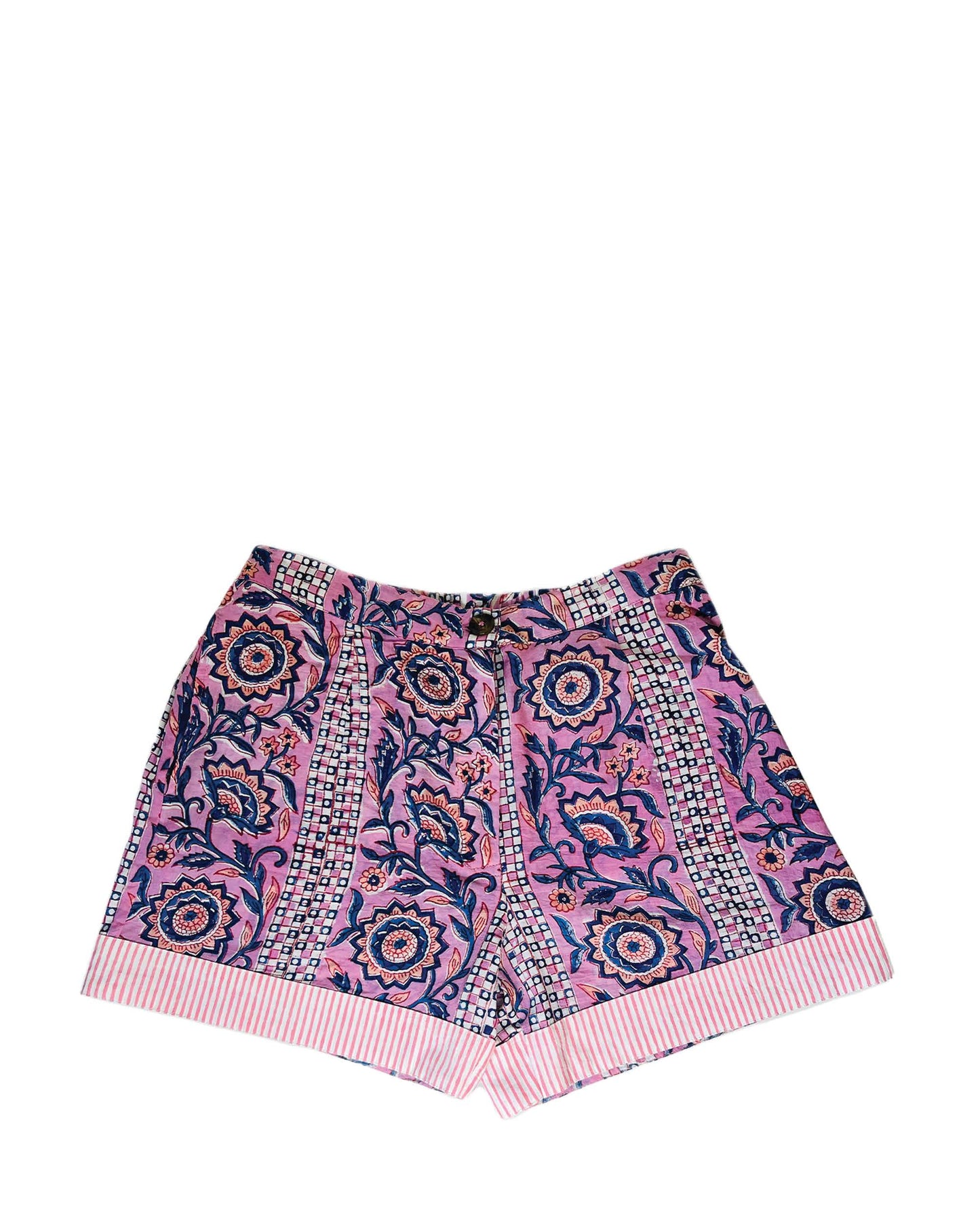 Short Pink Border