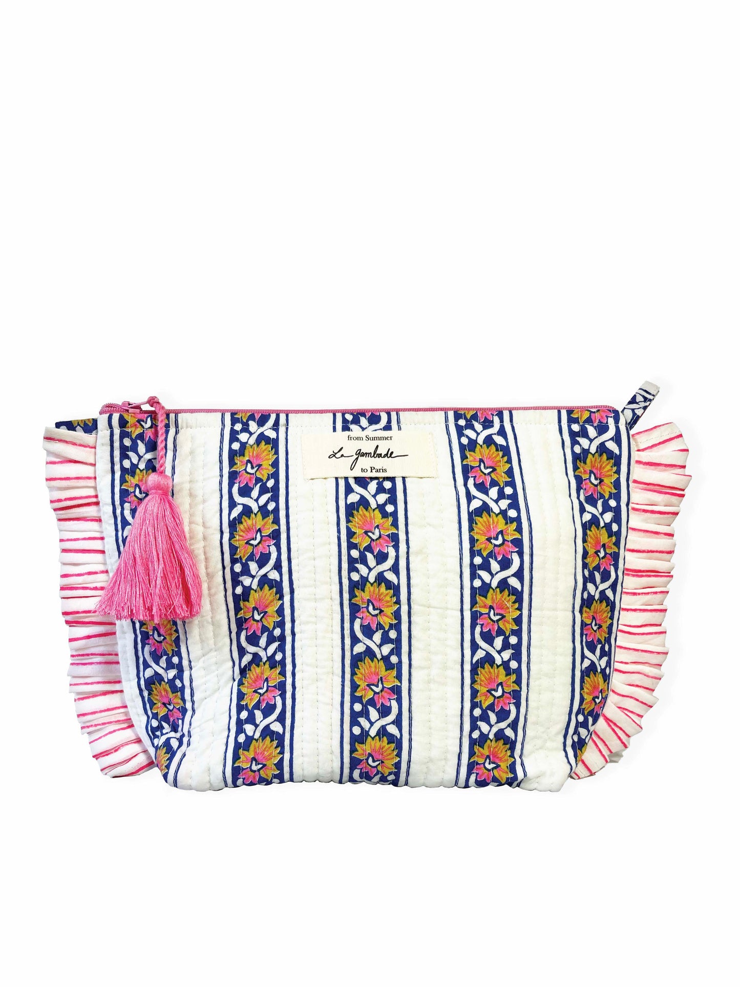 Trousse de toilettes à volants "Quilted" Capri La Gambade