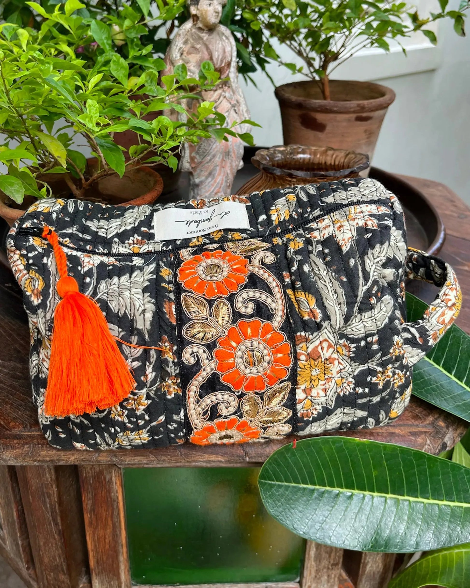 TROUSSE DE TOILETTE A RUBAN GAYA - La Gambade