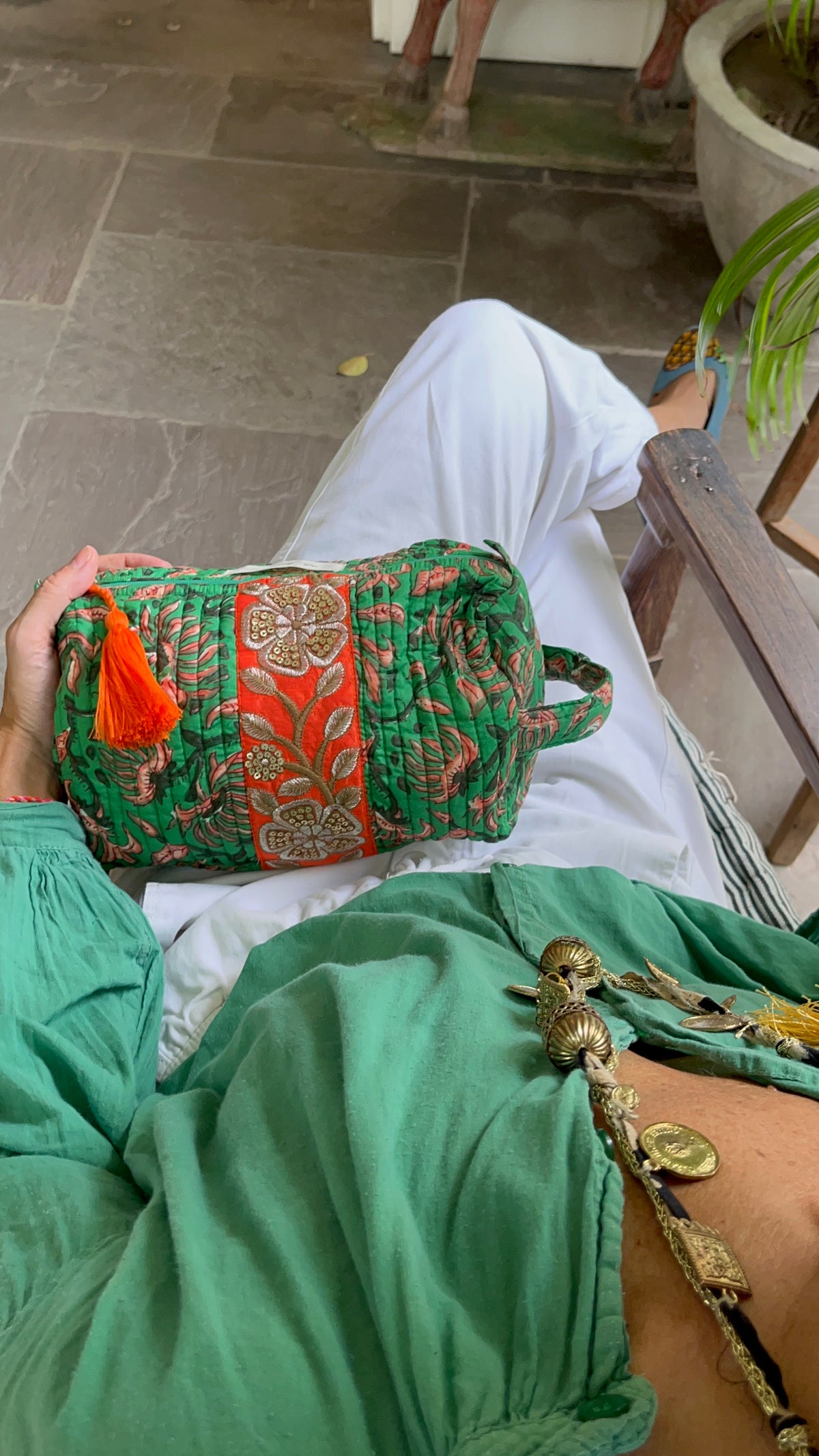 TROUSSE DE TOILETTE A RUBAN HOPE
