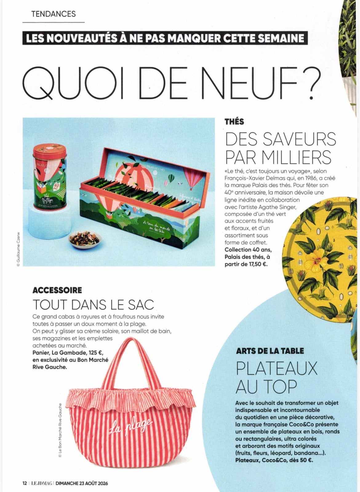 LA PLAGE QUILTED BAG - ST TROPEZ  RED BAG
