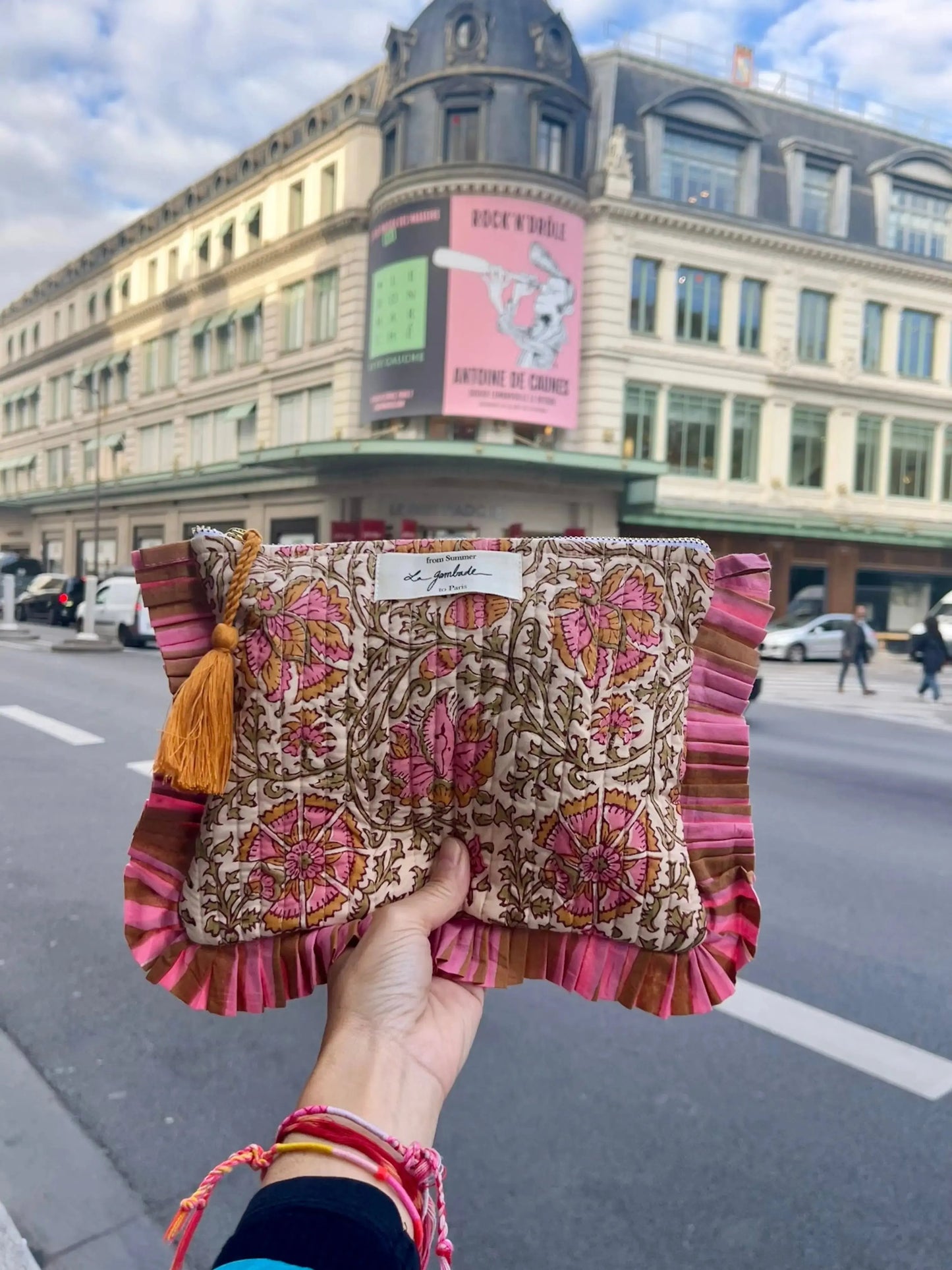 Pochette Beige La Gambade Bon Maché