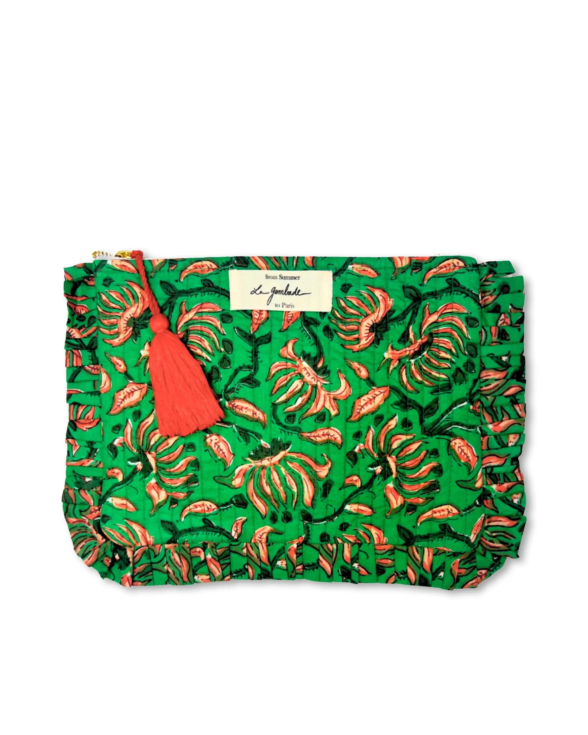 Pochette verte La Gambade