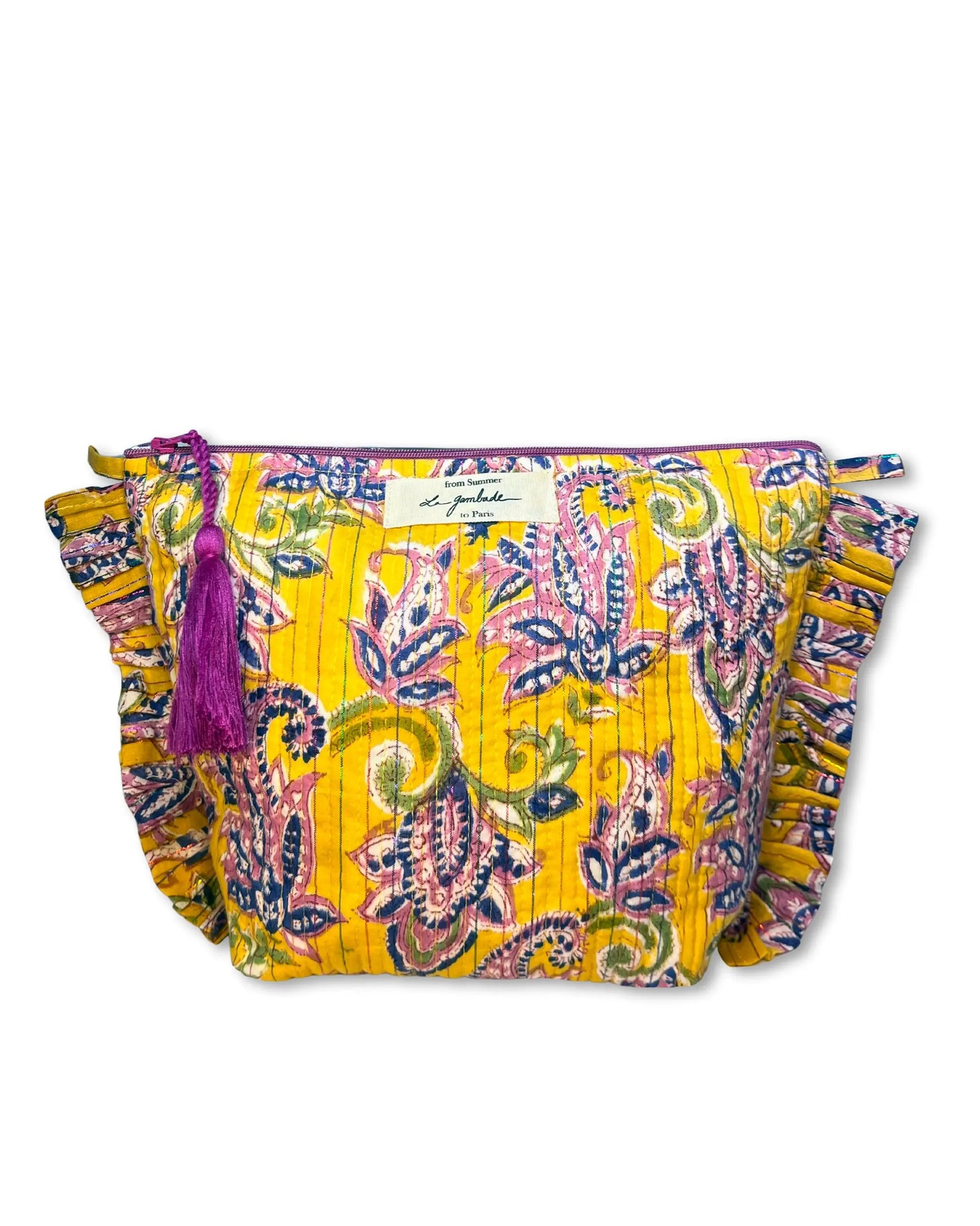 Trousse de toilette Mustard La Gambade Jaune