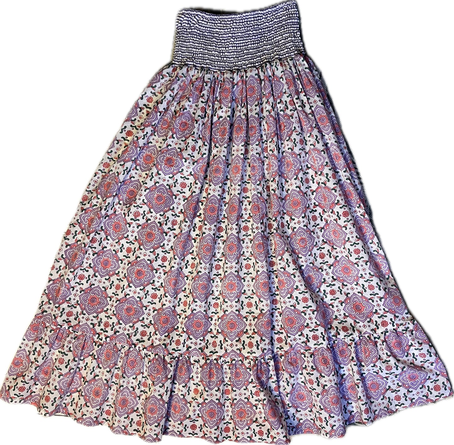 LILAS ELASTIC WAIST SKIRT LAVANDE