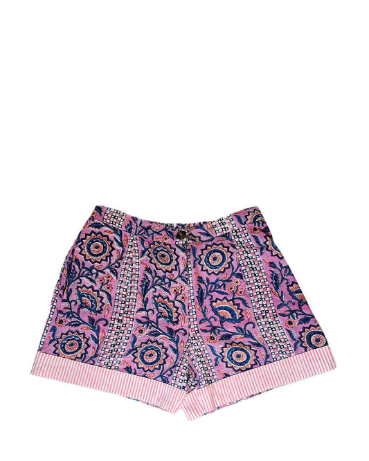 Short Pink Border