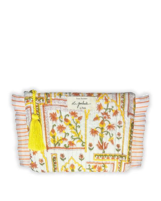 Trousse de toilettes à volants "Quilted" Indian Wall