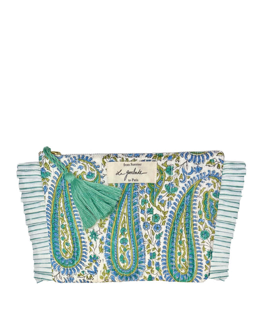 Trousse de toilettes à volants "Quilted" Vintage Cashmere